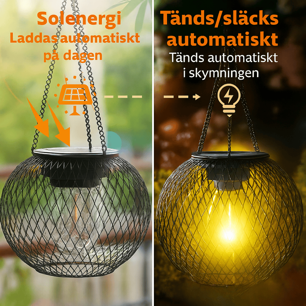 LUMORA Solcellslampa